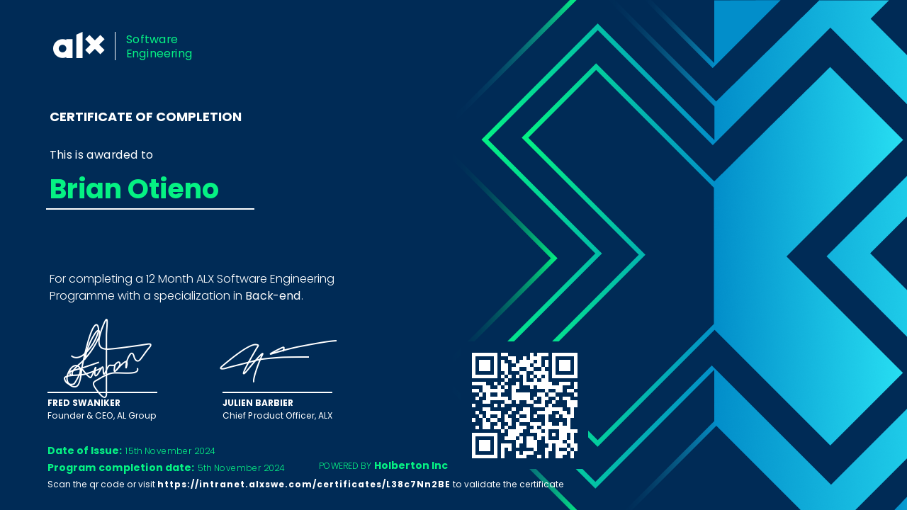 Certification 4